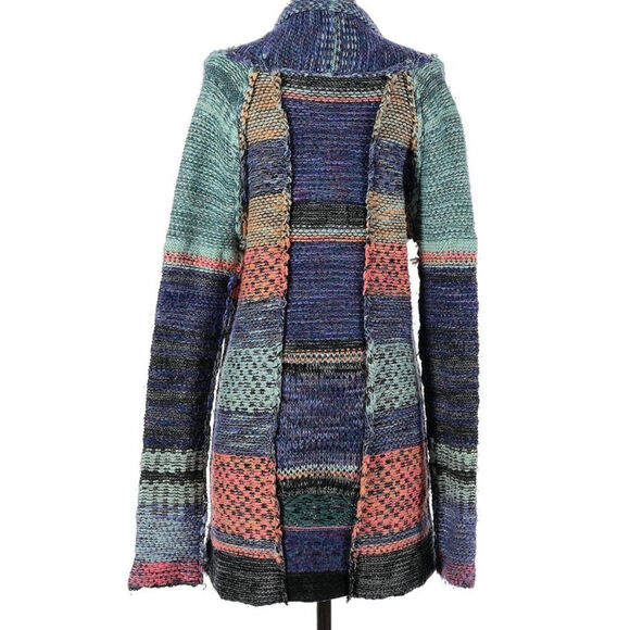 Free People Kryptonite Small Technicolor Cardigan Sweater - Picture 3 of 5